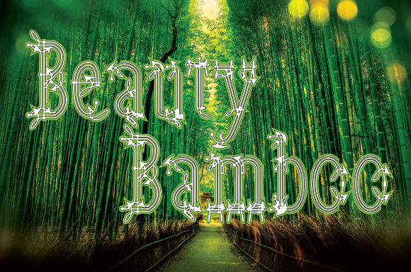 Beauty Bamboo: The Display Font That Elevates Your Brand Identity
