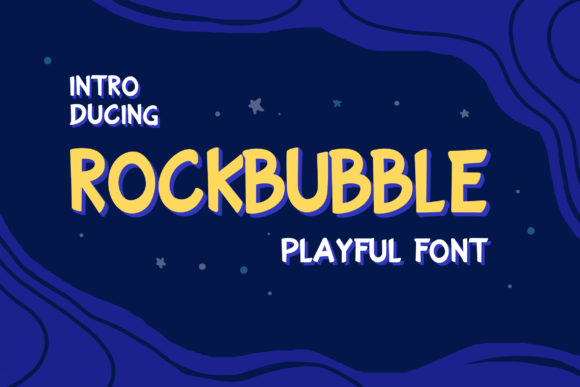 Bringing Your Crafts to Life with Rockbubble: A Friendly Display Font