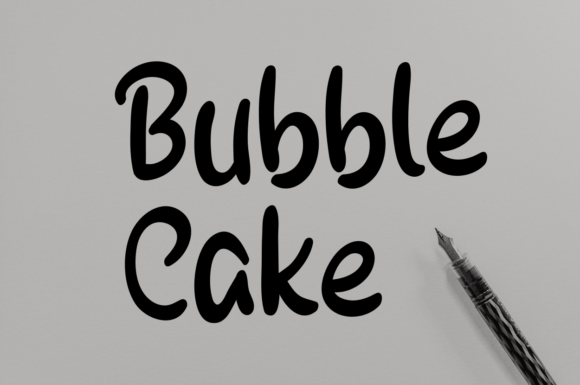 Choosing Bubble Cake: A Designer's Font Experiment