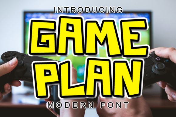 Game Plan: A Display Font Designed for Editorial Playfulness