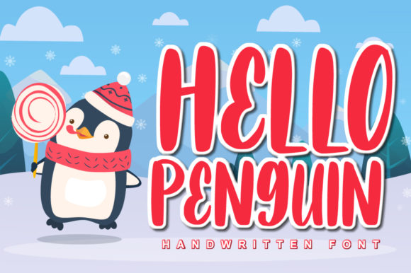 Hello Penguin Font: Bringing Playful Typography to Your Creative Projects