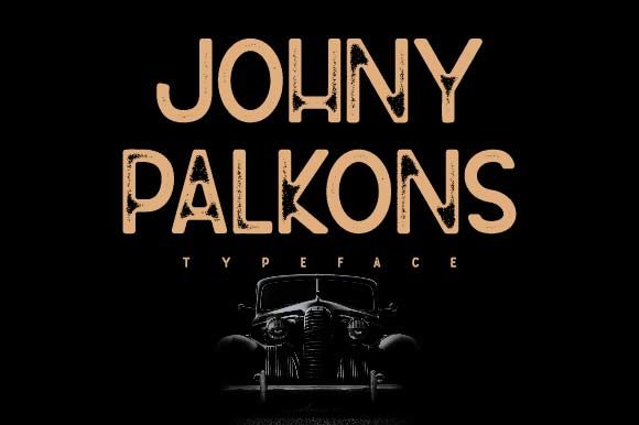 Johny Palkons: A Display Font for Standout Brand Communication