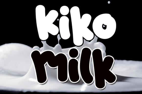 Kiko Milk: The Display Font That Feels Like Soft Clay