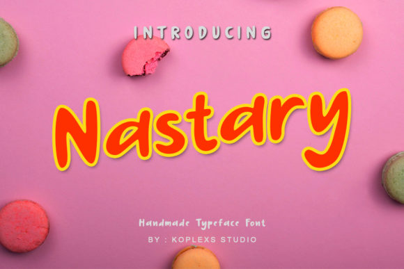 Nastary: The Playful Display Font for Handmade Creators