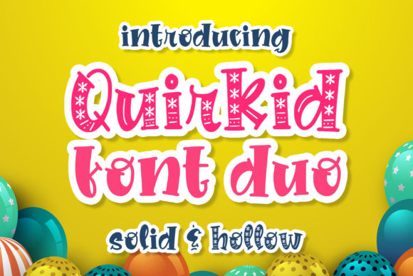 Quirkid: A Playful Font for Your Digital Designs