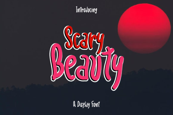 Scary Beauty: A Display Font That Captures Attention