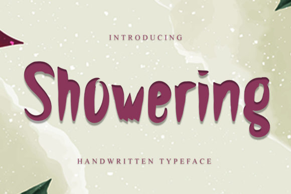 Showering Font: Why This Display Typeface is a Game-Changer for Branding