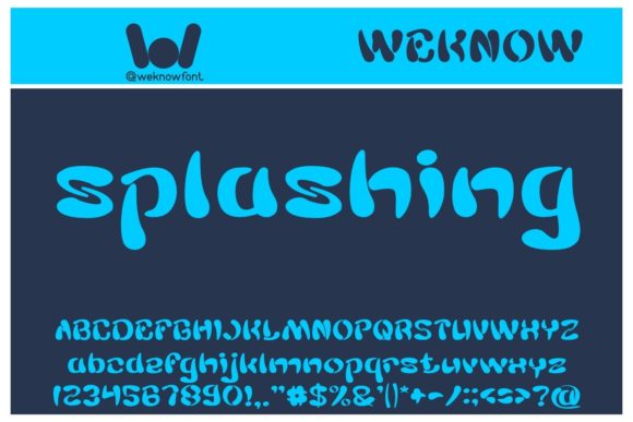 Splashing: A Display Font Built for Editorial Personality