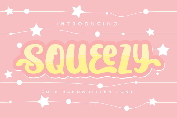 Squeezy: A Font That Adds Playful Character to Brand Identity