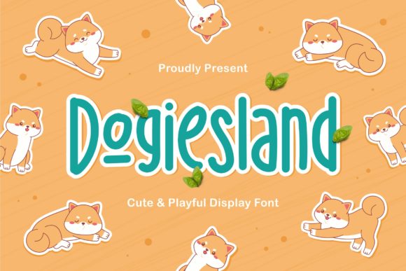 Testing Dogiesland: A Playful Display Font for Real Branding Work