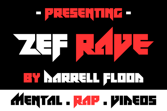 Zef Rave: The Futuristic Display Font for Digital Engagement